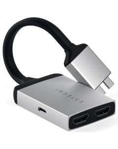 Адаптер Type C Dual HDMI Adapter ST TCDHAS Satechi