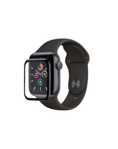Защитная пленка для смарт часов Apple Watch 44mm PMMA Черная Mobileocean