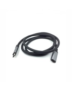 Кабель USB Type c 1 м черный Mobicent