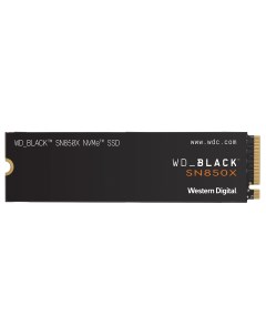 SSD накопитель Black SN850X M 2 2280 1 ТБ S100T2X0E подходит для PS5 Wd