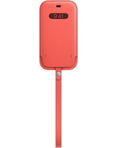 Чехол Leather MagSafe Pink Citrus для iPhone 12 12 Pro MHYA3ZE A Apple