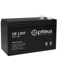 Аккумулятор для ИБП Optimus OP 1207 Nobrand
