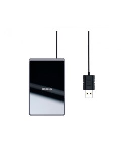 Беспроводное зарядное устройство Card Ultra thin 15 W black Baseus