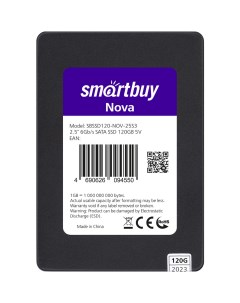 SSD накопитель Nova mk1 2 5 120 ГБ SBSSD120 NOV 25S3 Smartbuy
