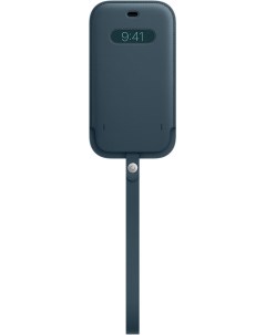 Чехол Leather MagSafe Baltic Blue для iPhone 12 12 Pro MHYD3ZE A Apple