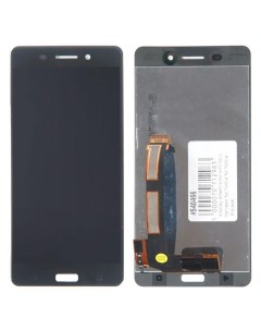 Дисплей в сборе с тачскрином для Nokia 6 чёрный Rocknparts