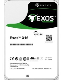 Жесткий диск Exos X16 12ТБ ST12000NM001G Seagate