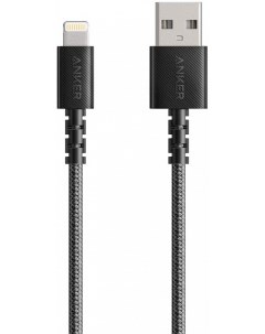 Кабель Powerline Select A8013H11 USB A Lightning 1 8m Black Anker