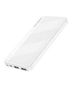 Внешний аккумулятор BJ27 10000 мА ч для мобильных устройств для ноутбука белый Borofone