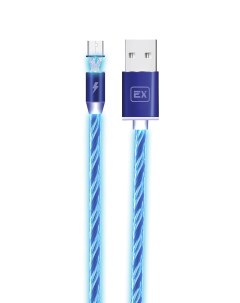 Кабель USB Micro USB Magnetic Sonder Blue 1m Exployd