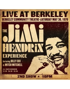 The Jimi Hendrix Experience Live At Berkeley 2LP Legacy