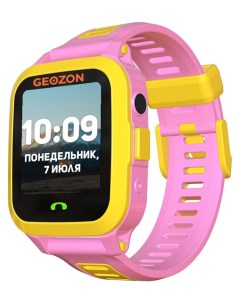 Детские смарт часы Active Yellow Pink G W03PNK Geozon