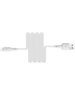 Кабель USB 2 0 A m Lightning m 1м BX30 Silicone Белый Borofone