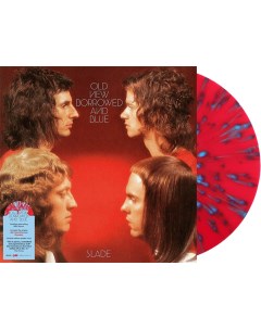 Slade Old New Borrowed And Blue Red Blue Splatter Vinyl Bmg