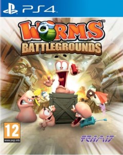 Игра Worms Battlegrounds PS4 Team 17
