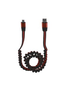 USB кабель LP Micro USB Тянучка 0 75 1 2м черный блистер Liberty project