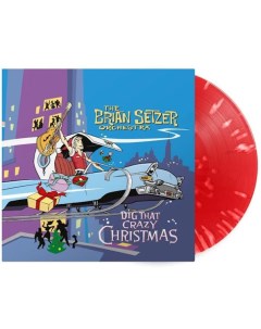 The Brian Setzer Orchestra Dig That Crazy Christmas Coloured Vinyl LP Surfdog records