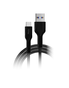 Кабель Forza USB Type C USB 3 0 1 0 m черный Tfn