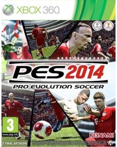Игра Pro Evolution Soccer 2014 PES 14 для Microsoft Xbox 360 Konami