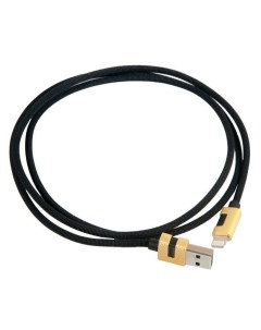 Кабель USB RC 089i Metal для Lightning 2 4А длина 1 0м черный Remax