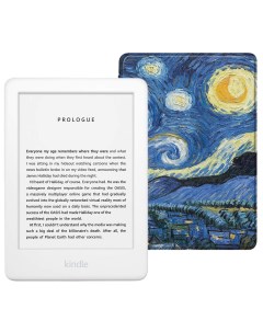 Электронная книга Kindle 10 8Gb SO White с обложкой ReaderONE Van Gogh Amazon