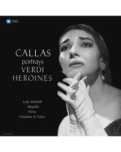Maria Callas Callas Portrays Verdi Heroines LP Warner classic