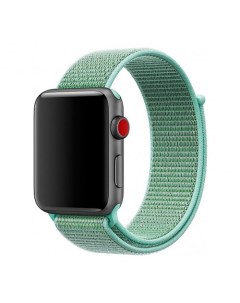 Ремешок Neylon для Apple Watch 42 44mm Torquoise Nobrand