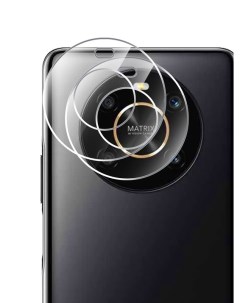 Гибридное защитное стекло на камеру Honor X9 Brozo