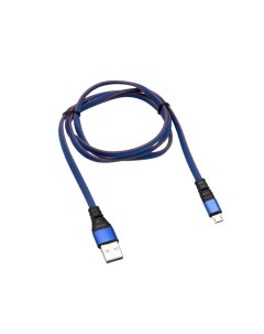 Кабель USB MicroUSB 1m Blue Denim 18 1163 Rexant