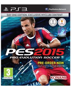 Игра Pro Evolution Soccer 2015 для PlayStation 3 Konami