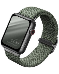 Ремешок Aspen Strap Braided для Apple Watch 42 44 мм Зеленый 44MM ASPGRN Uniq