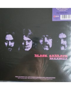 Black Sabbath Paranoia BBC Sunday Show 26th April 1970 Purple Vinyl LP Second records