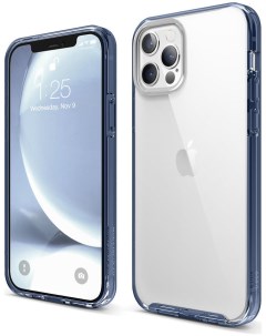 Чехол Hybrid case для iPhone 12 12 Pro Синий Elago