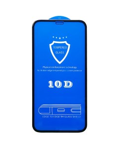 Защитное стекло 10d для iphone x xs 11 pro прозрачный черная рамка Ademar