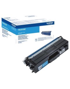 Картридж для лазерного принтера TN 910C голубой оригинал Brother