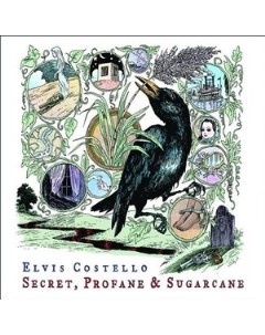 Elvis Costello Secret Profane and Sugarcane 2 Vinyl only Tracks Printed in USA Hear music