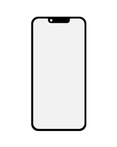Защитное стекло Full Screen для Apple iPhone 14 Plus Black Gresso