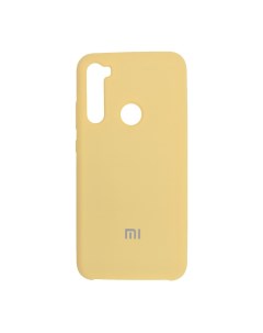 Чехол для Xiaomimi Note 8 Slim Silicone 2 желтый Derbi