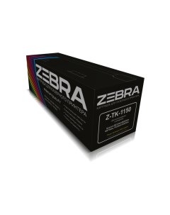 Тонер картридж ZEBRA Z TK 1150 для Kyocera M2135dn M2635dn M2735dw P2235dn P2235dw 3К со Zebraprint