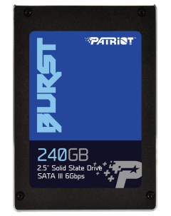 SSD накопитель Burst 2 5 240 ГБ PBU240GS25SSDR Patriot memory