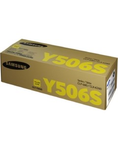 Картридж для лазерного принтера SU526A желтый оригинальный Samsung