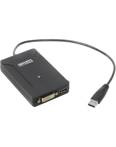 Адаптер USB A HDMI DVI DVI м U 1100 St-lab