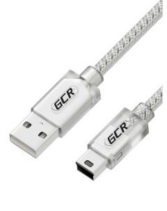 Кабель AM MiniUSB UM1M5P BB2S 0 15m 0 15м Gcr