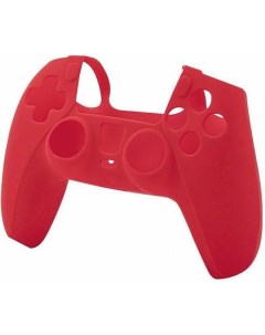Силиконовый чехол для геймпада Sony DualSense красный Nobrand