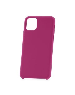 Чехол для Apple iPhone 11 Pro Max Slim Silicone 2 темно розовый Derbi