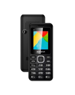 Мобильный телефон P1 2 SIM Black Maxvi