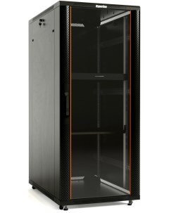 Шкаф Hyperline TTB 4261 AS RAL9004 напольный 42U 600x1000мм пер дв стекл задн дв спл ста Nobrand