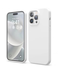 Чехол Soft silicone для iPhone 14 Pro Max Белый ES14SC67PRO WH Elago