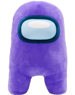 Мягкая игрушка Among Us фиолетовая супер мягкая 40 см Nobrand