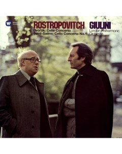 Mstislav Rostropovich Cello Concerto Saint Saens Cello Concerto No 1 2LP Warner classics